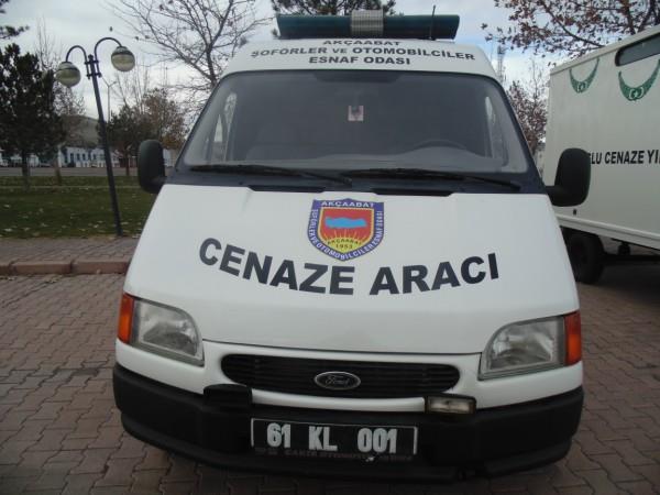 AKÇAABAT ŞOFÖRLER VE OTOMOBİLCİLER ESNAF ODASI CENAZE NAKİL ARACI 