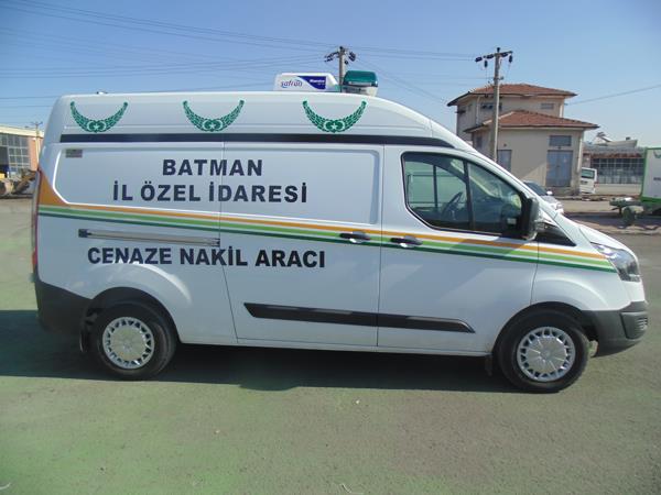  BATMAN İL ÖZEL İDARESİNE  2014 MODEL SIFIR FORD TRANSİT CUSTOM ARAÇ