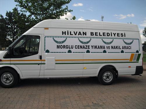  ŞANLIURFA HİLVAN BELEDİYESİNE CENAZE YIKAMA VE NAKİL ARACI