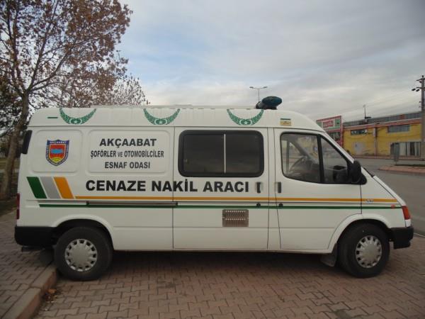 AKÇAABAT ŞOFÖRLER VE OTOMOBİLCİLER ESNAF ODASI CENAZE NAKİL ARACI 