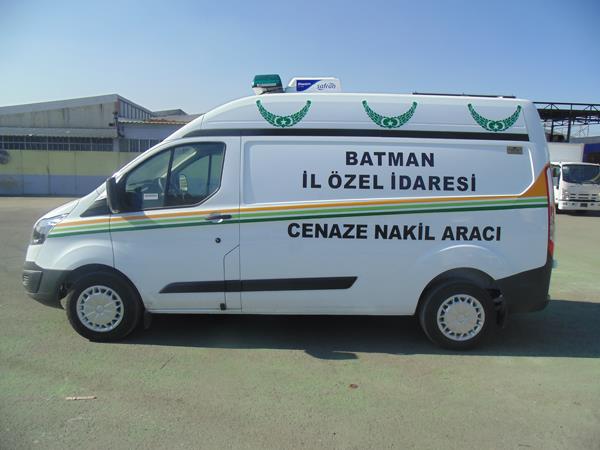  BATMAN İL ÖZEL İDARESİNE  2014 MODEL SIFIR FORD TRANSİT CUSTOM ARAÇ