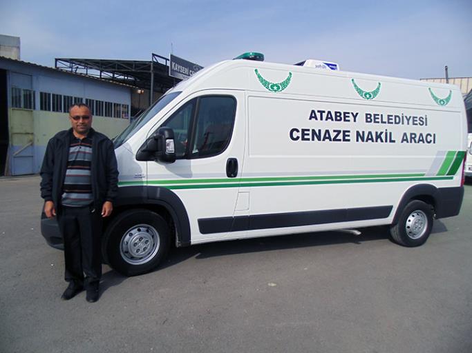 ISPARTA İLİ ATABEY İLÇESİ ATABEY BELEDİYESİNE PANELVAN CENAZE NAKİL ARACI TESLİM EDİLMİŞTİR