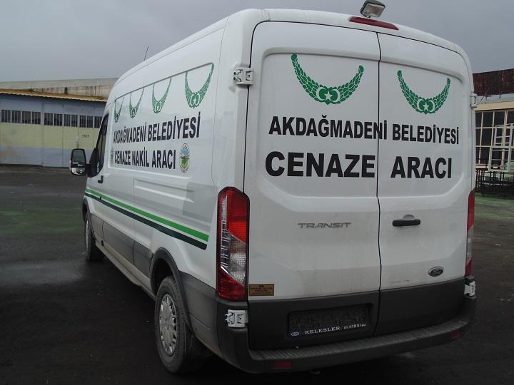 AKDAĞMADENİ BELEDİYESİ 4 CENAZELİK NAKİL ARACI 