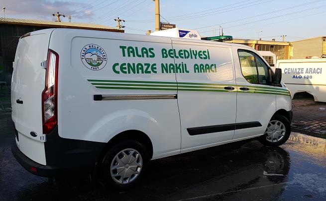 TALAS BELEDİYESİ FORD CUSTOM CENAZE NAKİL ARACI