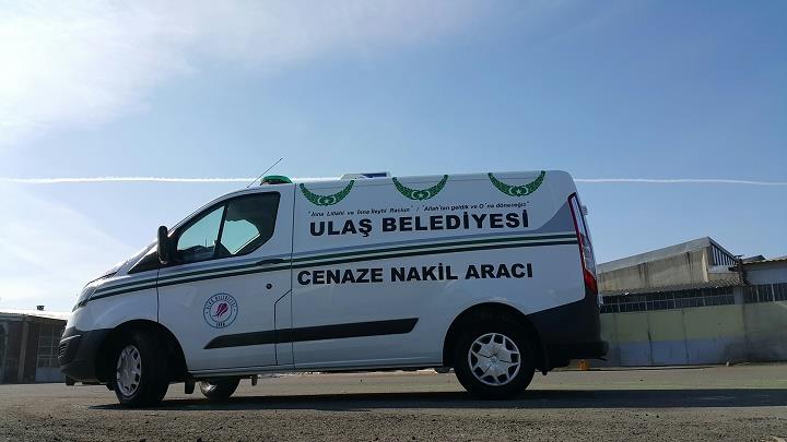  ULAŞ BELEDİYESİ FORD CUSTOM CENAZE NAKİL ARACI 