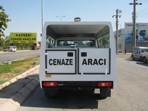 AFYON BANAZ BELEDİYESİ SOĞUTUCULU MERASİM TİP CENAZE NAKİL ARACI