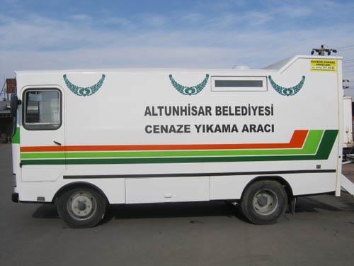 NİĞDE ALTUNHİSAR BELEDİYESİNE CENAZE YIKAMA VE NAKİL ARACI