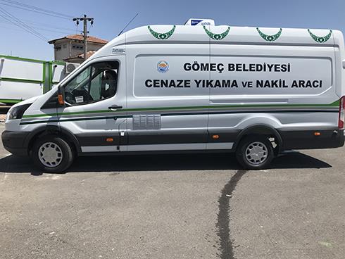 BALIKESİR İLİ GÖMEÇ BELEDİYESİ CENAZE YIKAMA VE NAKİL ARACI