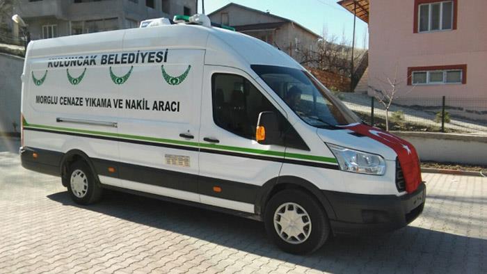 MALATYA İLİ KULUNCAK BELEDİYESİ'NE CENAZE YIKAMA VE NAKİL ARACI