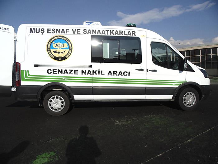 MUŞ İLİ MUŞ ESNAF VE SANATKARLAR KREDİ VE KEFALET KOOPERATİF BAŞKANLIĞINA CENAZE NAKİL ARACI 