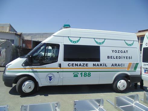  YOZGAT İLİ YOZGAT BELEDİYESİ CENAZE NAKİL ARACI 