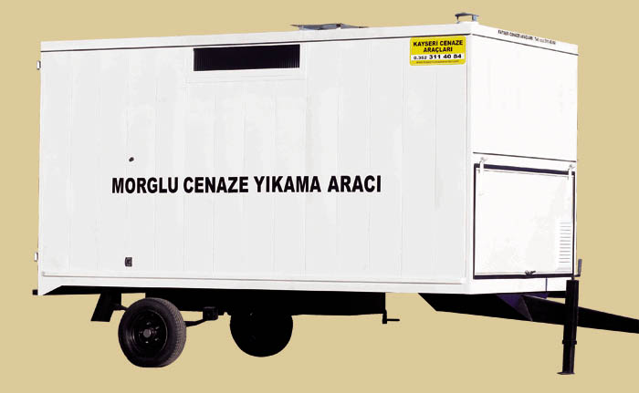 RÖMORK TİPİ CENAZE YIKAMA ARACI 5